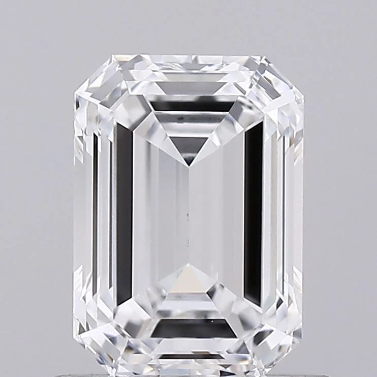 1.00 ct Emerald Diamond cut lab-grown diamond